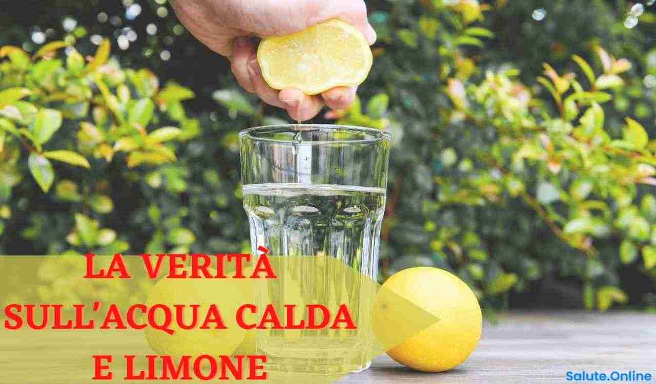 Acqua calda e limone