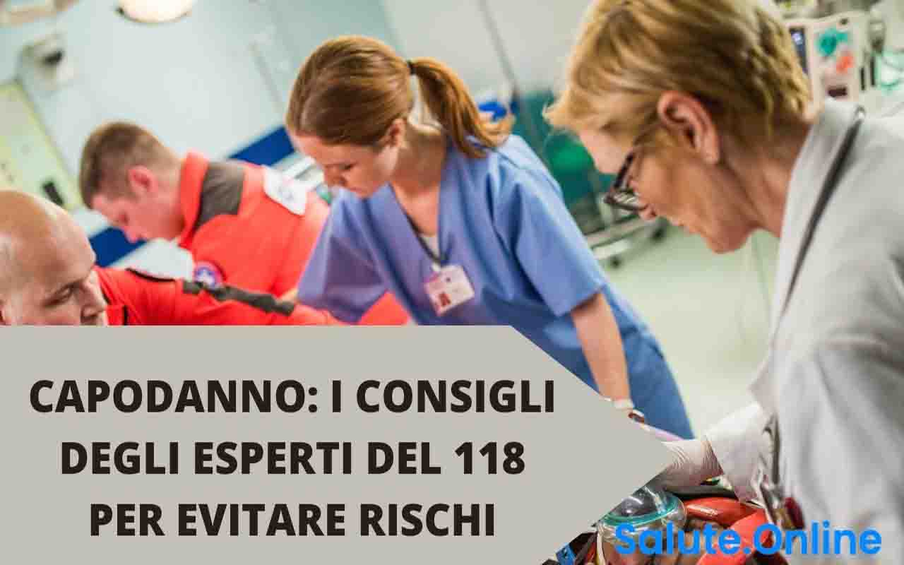 Capodanno consigli esperti del 118