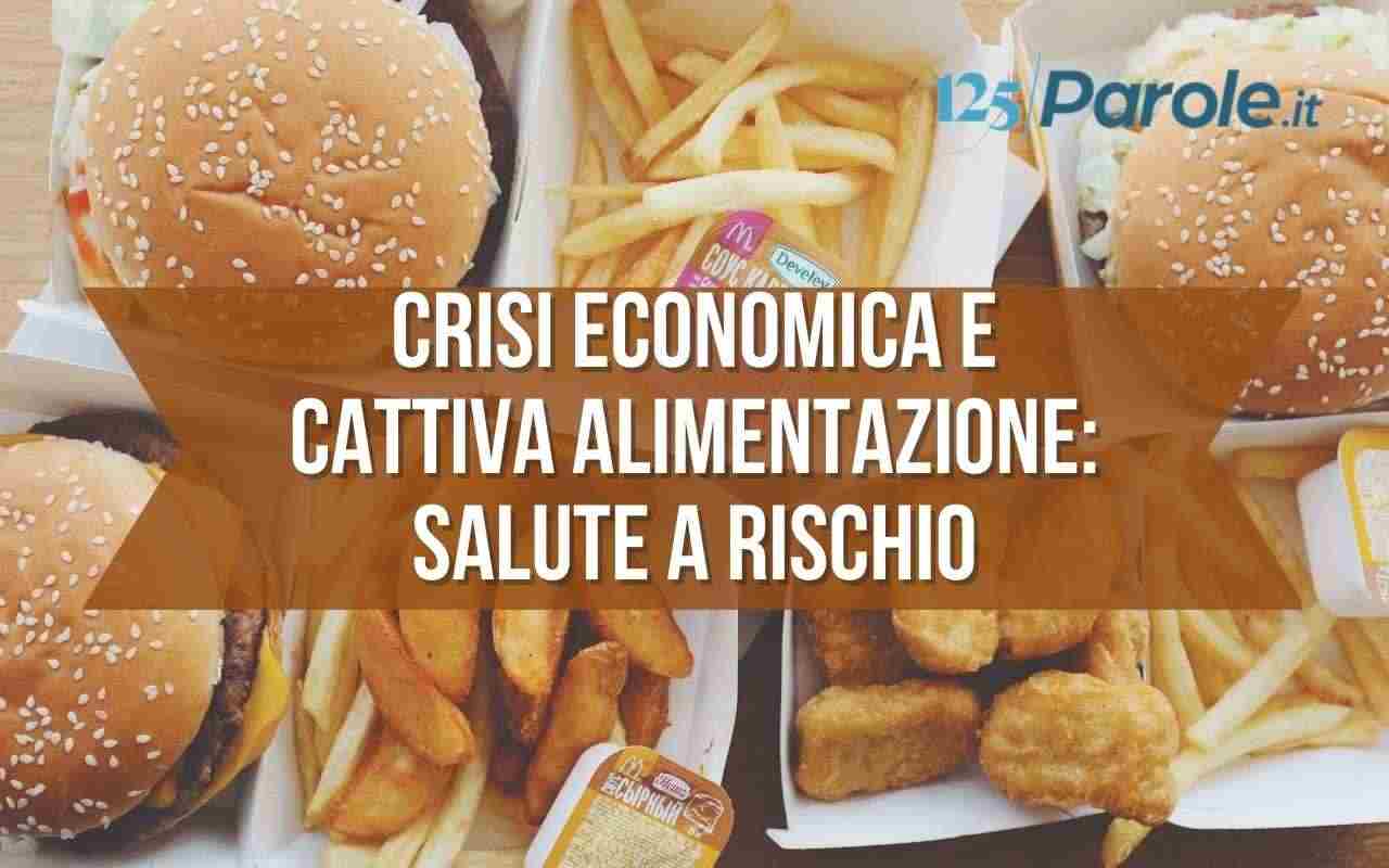 crisi economica cattiva alimentazione