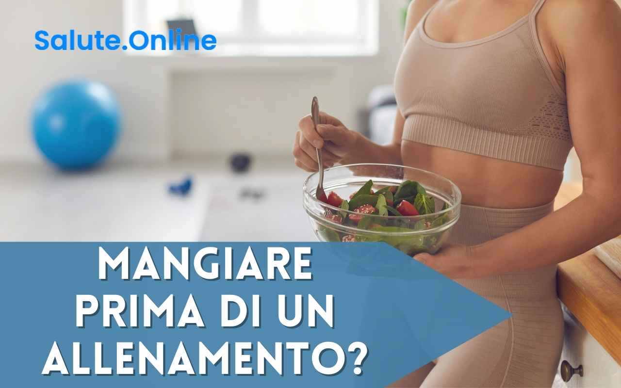 mangiare allenamento