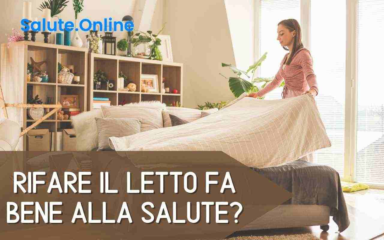 rifare il letto la mattina