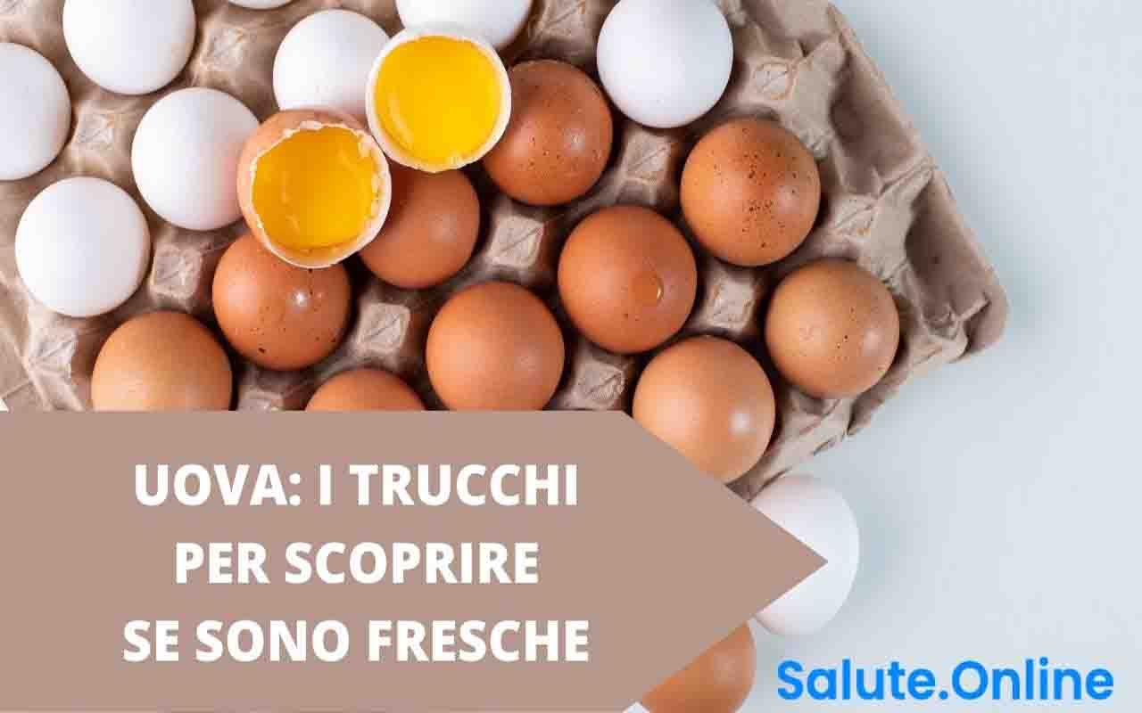 Uova trucchi per riconoscere freschezza