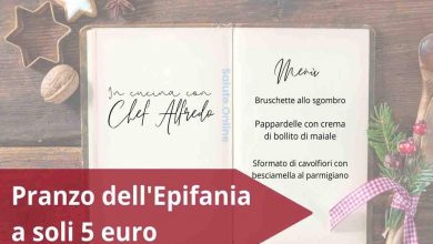 Photo of Pranzo dell’Epifania a 5 euro a persona: risparmio e qualità celebrare l’addio alle Feste